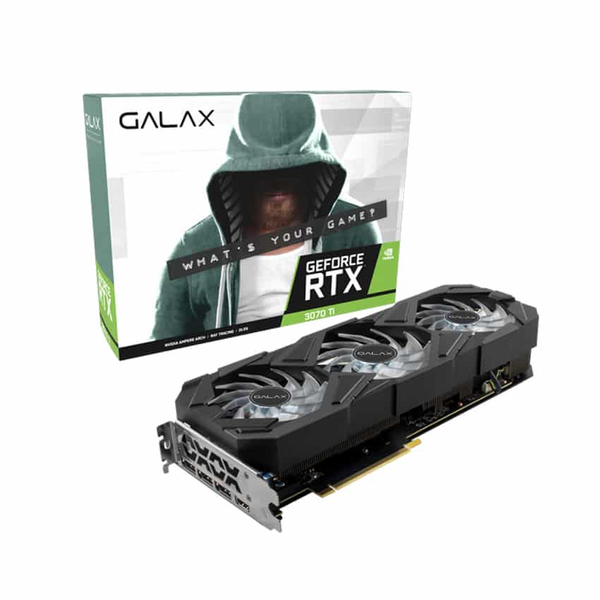 Card màn hình VGA Galax RTX 3070 Ti SG (1-Click OC) – 8GB