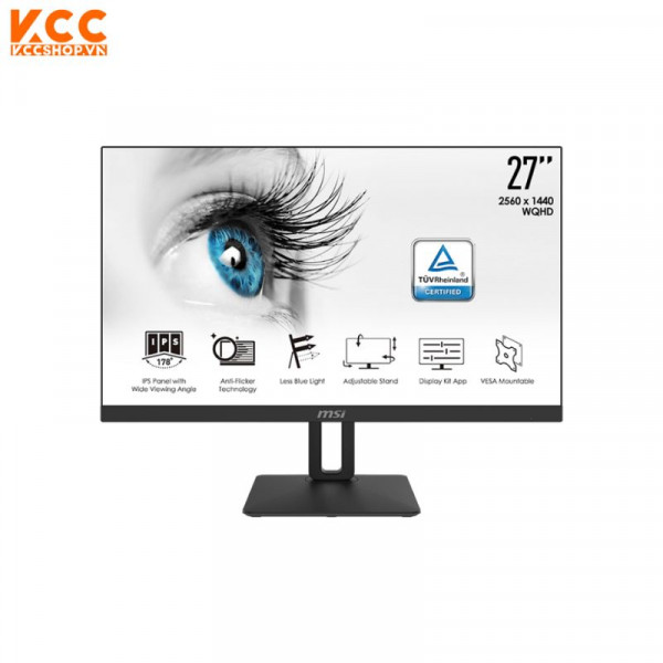 Màn hình máy tính MSI PRO MP271QP (27 inch/ 2K/ 60Hz/ IPS/ 5ms)