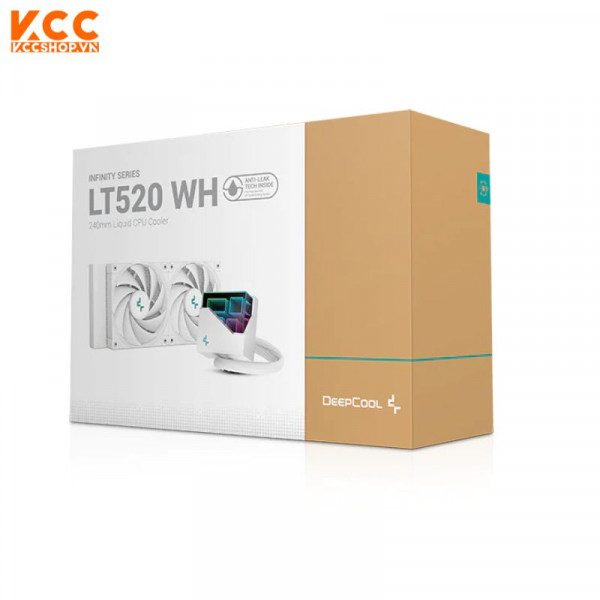 Tản nhiệt Deepcool LT520 High-Performance Liquid CPU Cooler White (Màu trắng)
