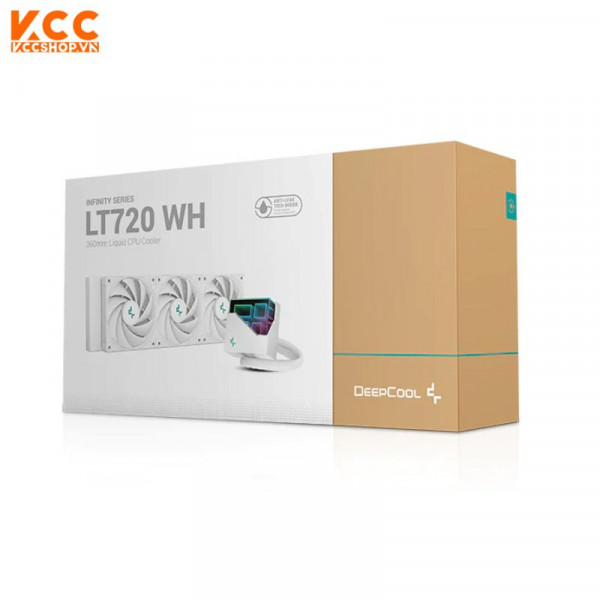 Tản nhiệt Deepcool LT720 High-Performance Liquid CPU Cooler White (Màu trắng) - Chính hãng
