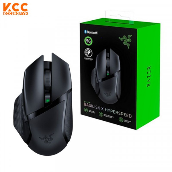 Chuột Gaming không dây Razer Basilisk X HyperSpeed RZ01-03150100-R3A1