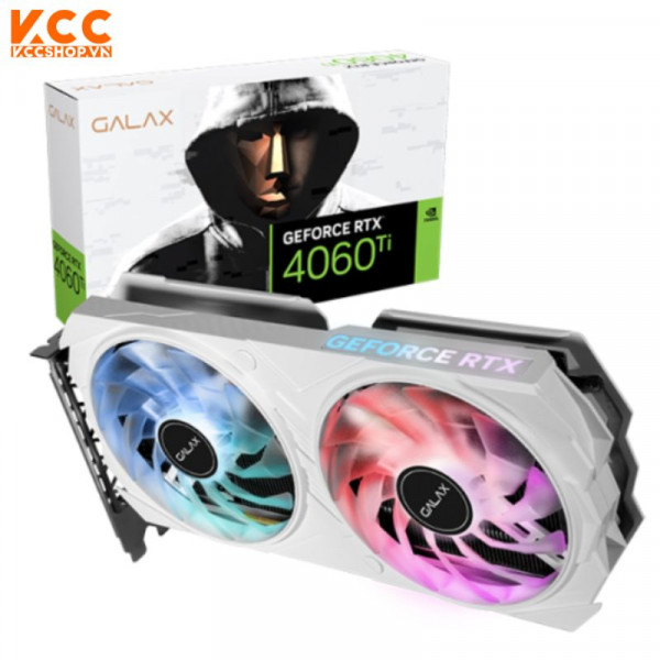VGA GALAX GeForce RTX 4060 Ti 8GB EX White