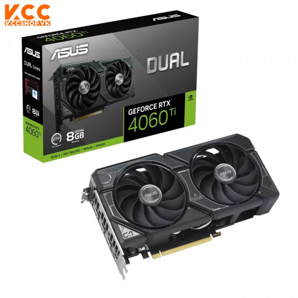 VGA ASUS Dual GeForce RTX 4060 Ti 8GB GDDR6