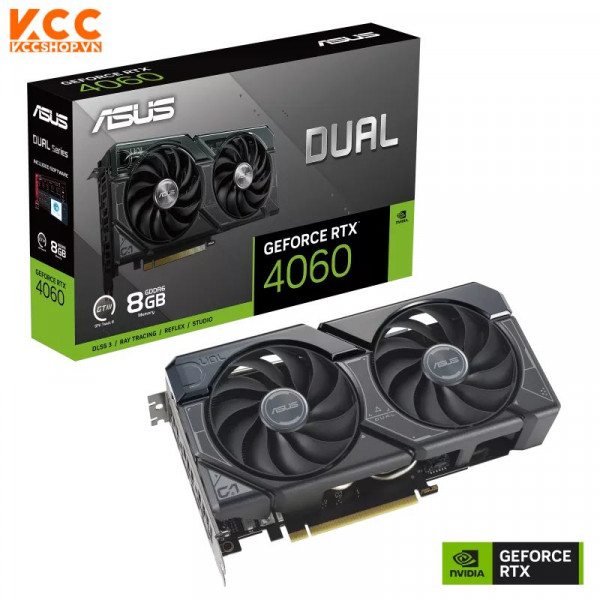 VGA ASUS Dual GeForce RTX 4060 8GB GDDR6