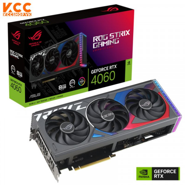 VGA ASUS ROG Strix GeForce RTX 4060 8GB GDDR6