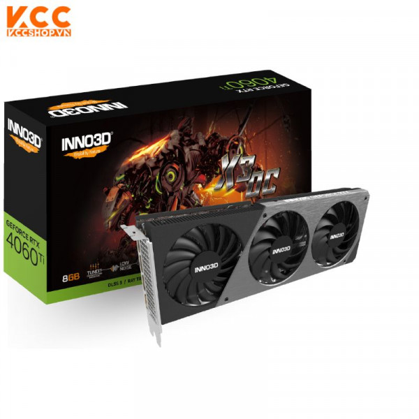 VGA INNO3D GEFORCE RTX 4060 Ti 8GB X3 OC