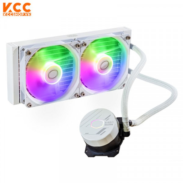 Tản nhiệt nước CPU Cooler Master MASTERLIQUID 240L CORE ARGB WHITE