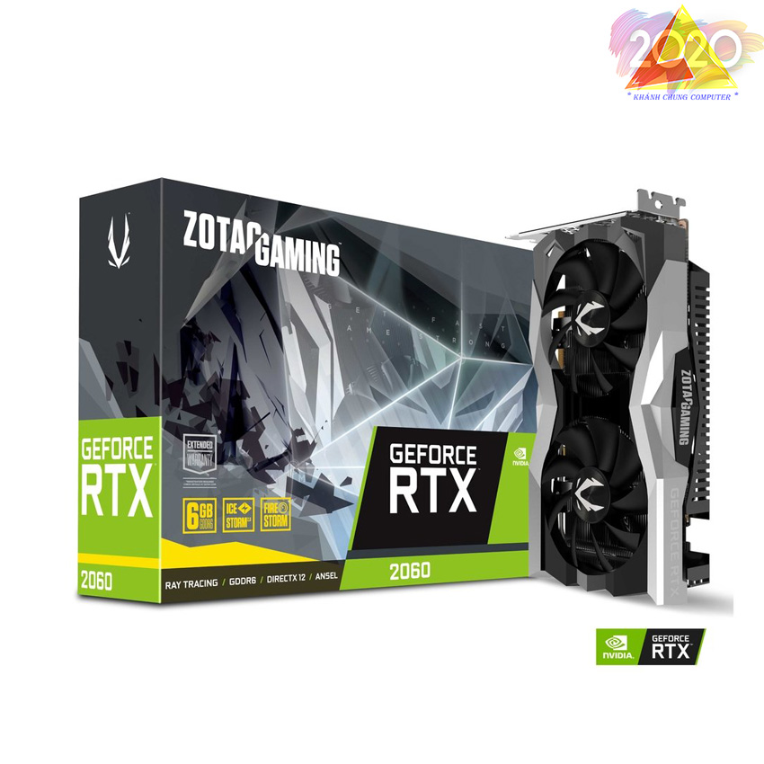 VGA ZOTAC GAMING GeForce RTX 2060 Twin Fan 6GB