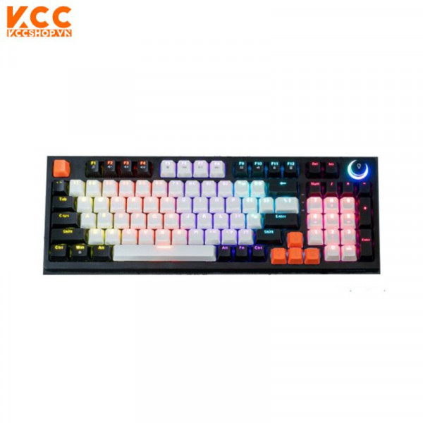 BÀN PHÍM CƠ GAMING EDRA EK398 BETA RED SWITCH (USB/ABS/LED RAINBOW)