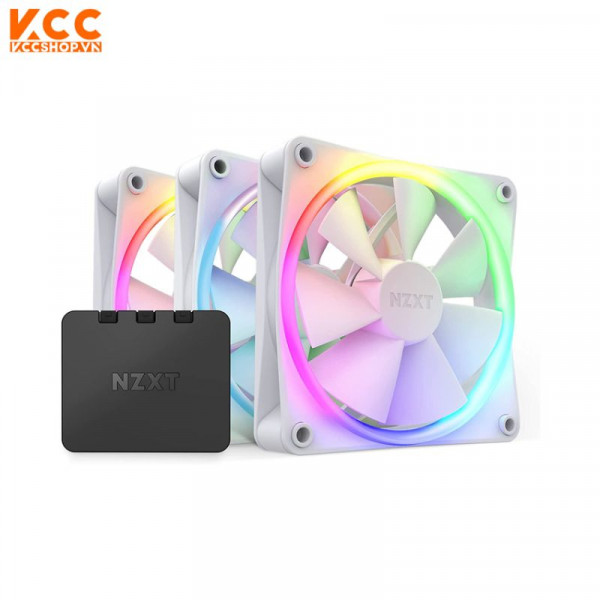 Fan Case NZXT F120 RGB Triple Pack - White (RF-R12TF-W1)