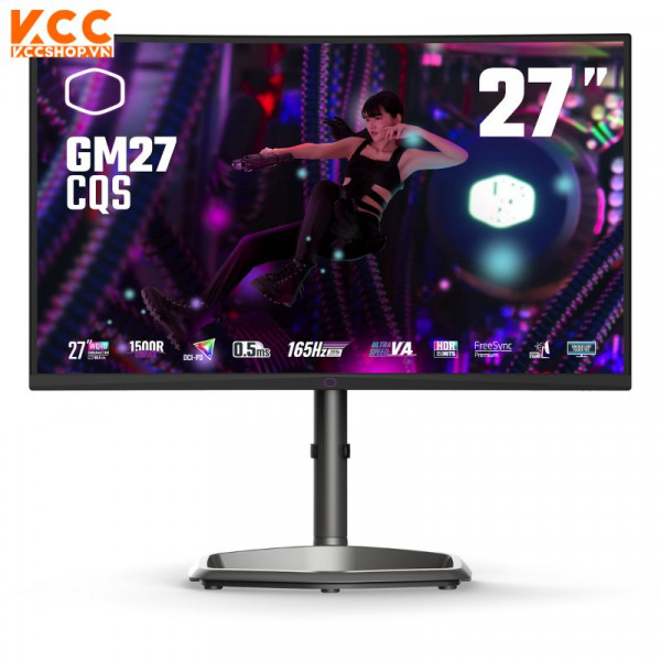 Màn Hình Cooler Master GM27-CQS (27", 2K, VA, 170Hz, 0.5 ms)