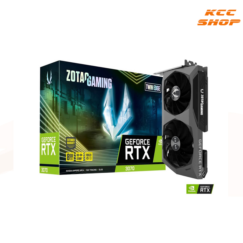 VGA Zotac RTX 3070 8G GDDR6 Gaming Twin Edge OC (ZT-A30700H-10P)