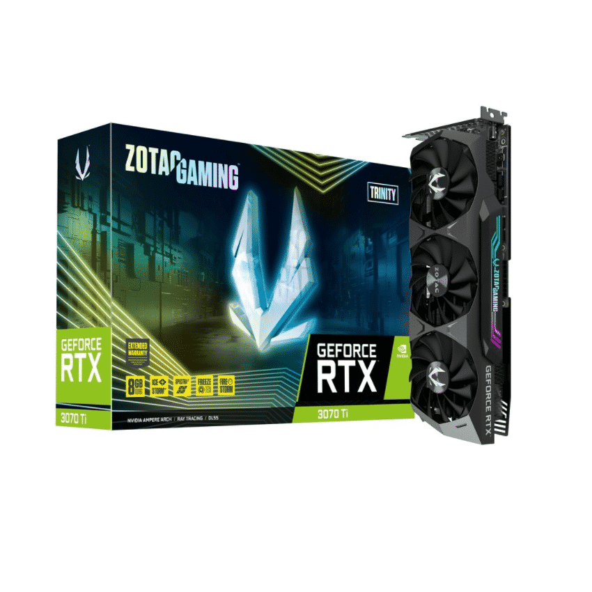 Card màn hình VGA ZOTAC GAMING GeForce RTX 3070 Ti Trinity