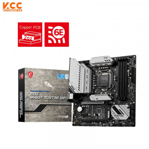 Mainboard MSI MAG B560M MORTAR WIFI (Intel B560, LGA 1200, m-ATX, 4 khe Ram DDR4)