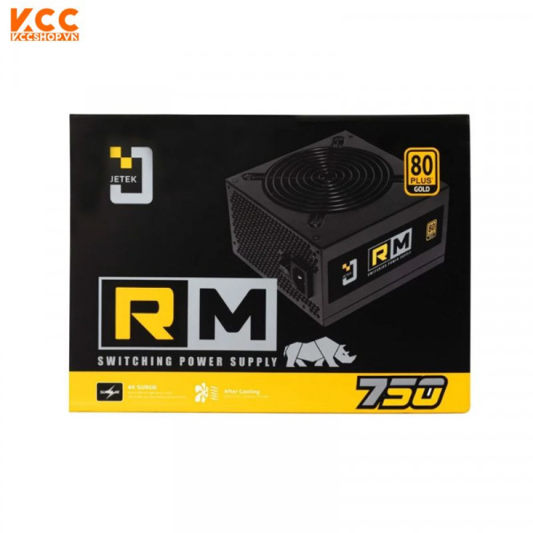 Nguồn Máy Tính JETEK RM750 V3 750W - 80 PLUS GOLD