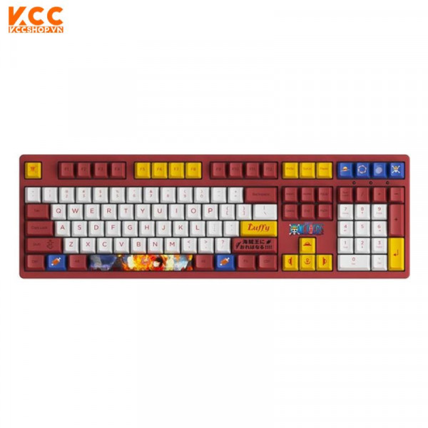 Bàn phím Cơ AKKO 3108 RF One Piece - Luffy (AKKO switch v3 - Cream Blue)