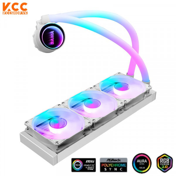 Tản nhiệt nước CPU Sama PS360MM WHITE