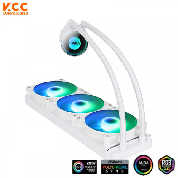 Tản nhiệt nước CPU Sama KW360DW (White)