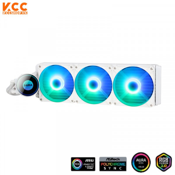 Tản nhiệt nước CPU Sama MW360DW (Trắng)