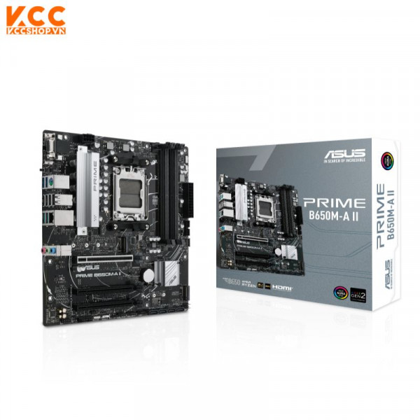 Mainboard ASUS PRIME B650M-A II (AMD AM5,  B650, 4 x DDR5, mATX)