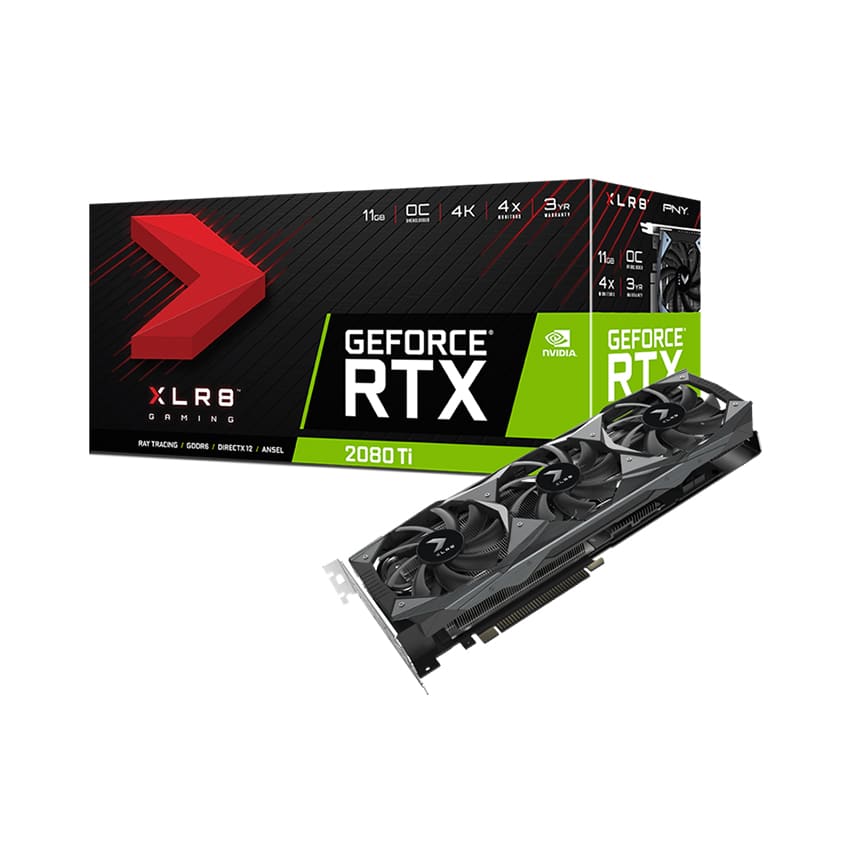 Card màn hình PNY RTX 2080Ti 11GB XLR8 GAMING