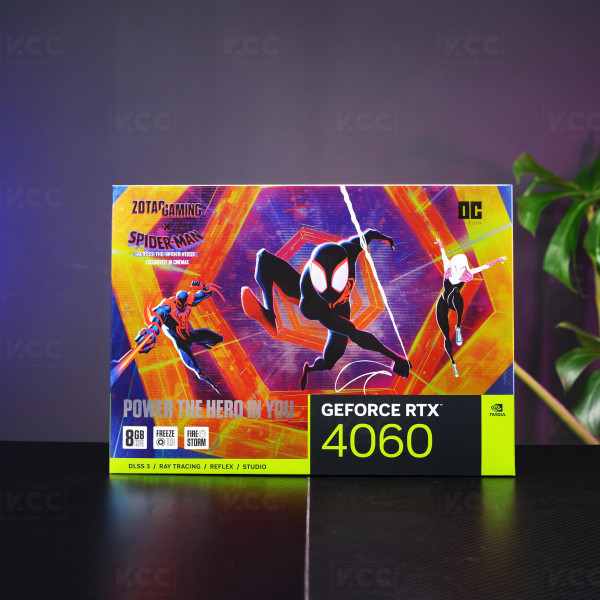 VGA ZOTAC GAMING GeForce RTX 4060 8GB Twin Edge OC SPIDER-MAN