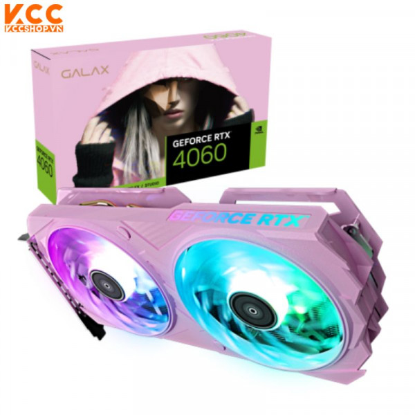 VGA GALAX GeForce RTX 4060 EX Pink 1-Click OC