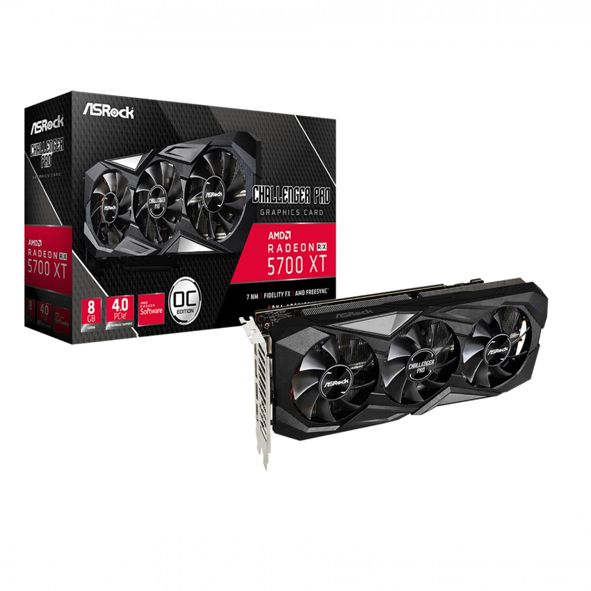 Card màn hình ASRock RX 5700 XT Challenger Pro 8G OC