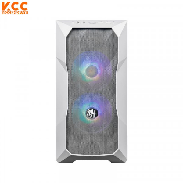 Vỏ Case Cooler Master TD300 MESH (Mini Tower/ White)