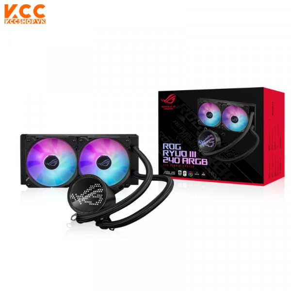 Tản nhiệt nước ASUS ROG RYUO III 240 ARGB (Black)