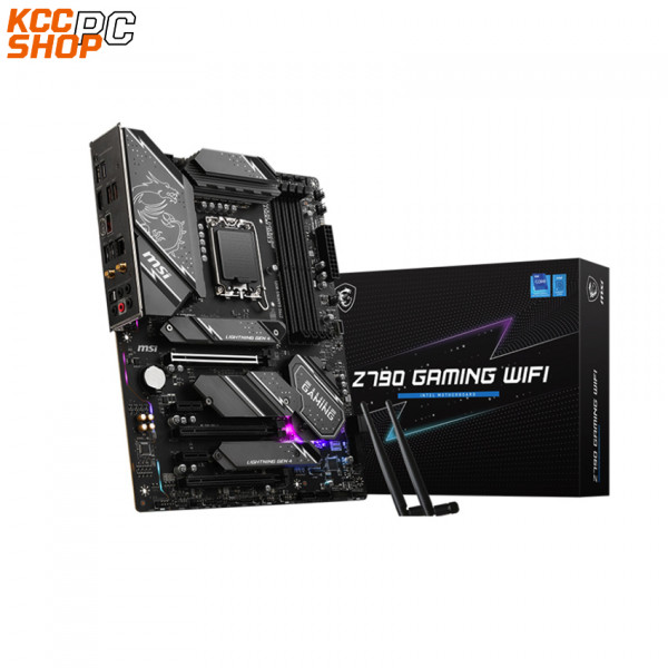 Mainboard MSI Z790 GAMING WIFI (Intel Z790, Socket 1700, ATX, 4 khe RAM DDR5)