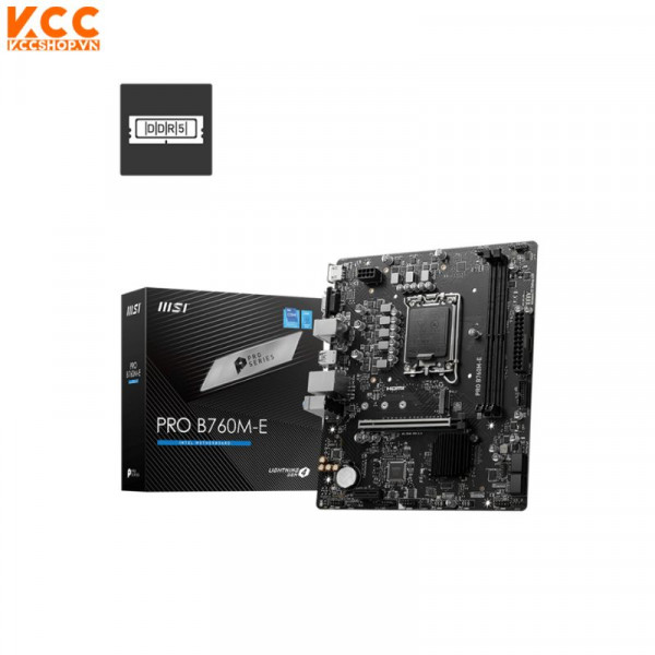 Mainboard MSI PRO B760M-E (DDR5)