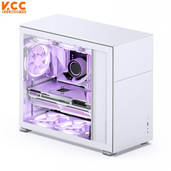 Vỏ case Jonsbo D41 STD White (Mid Tower/Màu Trắng)