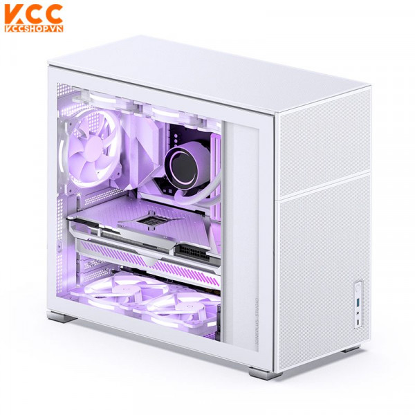 Vỏ case Jonsbo D41 MESH White (Mid Tower/Màu Trắng)