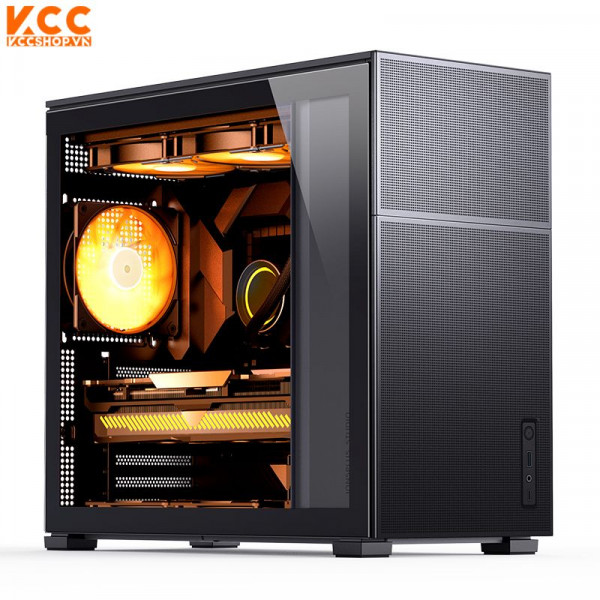 Vỏ case Jonsbo D41 MESH Black (Mid Tower/Màu Đen)