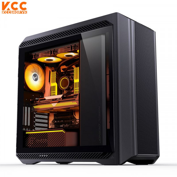 VỎ CASE JONSBO D500 BLACK ( FULL TOWER/ MÀU ĐEN)