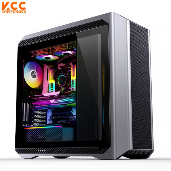 VỎ CASE JONSBO D500 SILVER ( FULL TOWER/ MÀU BẠC)