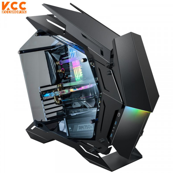 VỎ CASE JONSBO MOD3 BLACK (MID TOWER/MÀU ĐEN)