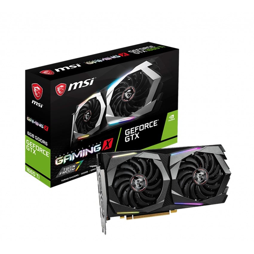 Card màn hình MSI GTX 1660 Ti GAMING 6G DIGITAL LED