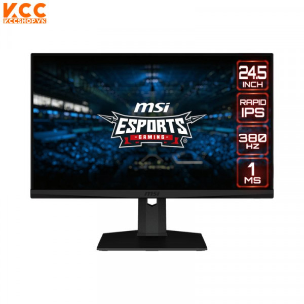Màn hình GAMING MSI G253PF (24.5 inch/ FHD/ IPS/ 380Hz/ 1ms)