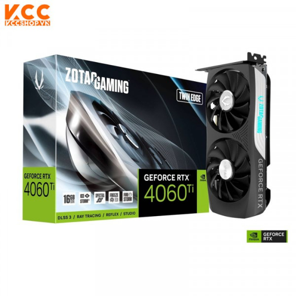 VGA ZOTAC GAMING GeForce RTX 4060 Ti 16GB Twin Edge