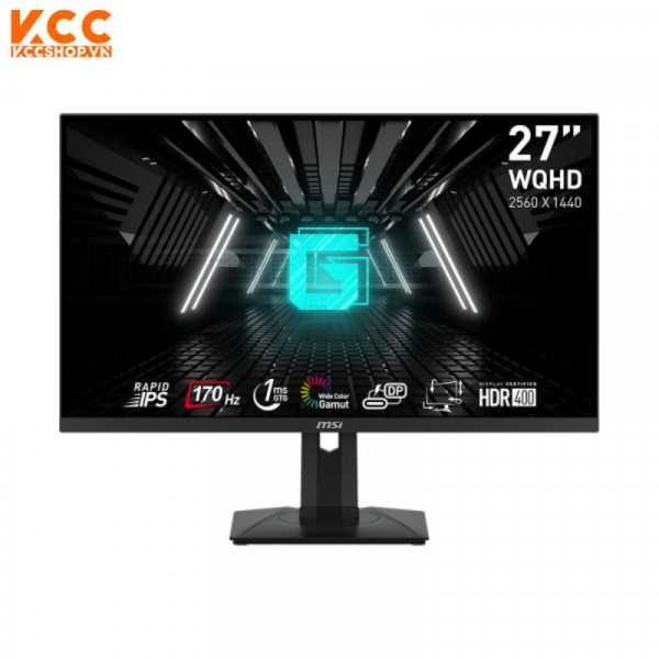 Màn hình Gaming MSI G274QPF (27"/ 2K/ IPS/ 170Hz/ 1ms/ Type-C)