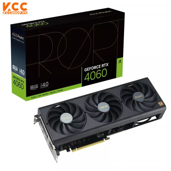 VGA ASUS ProArt GeForce RTX 4060 8GB GDDR6