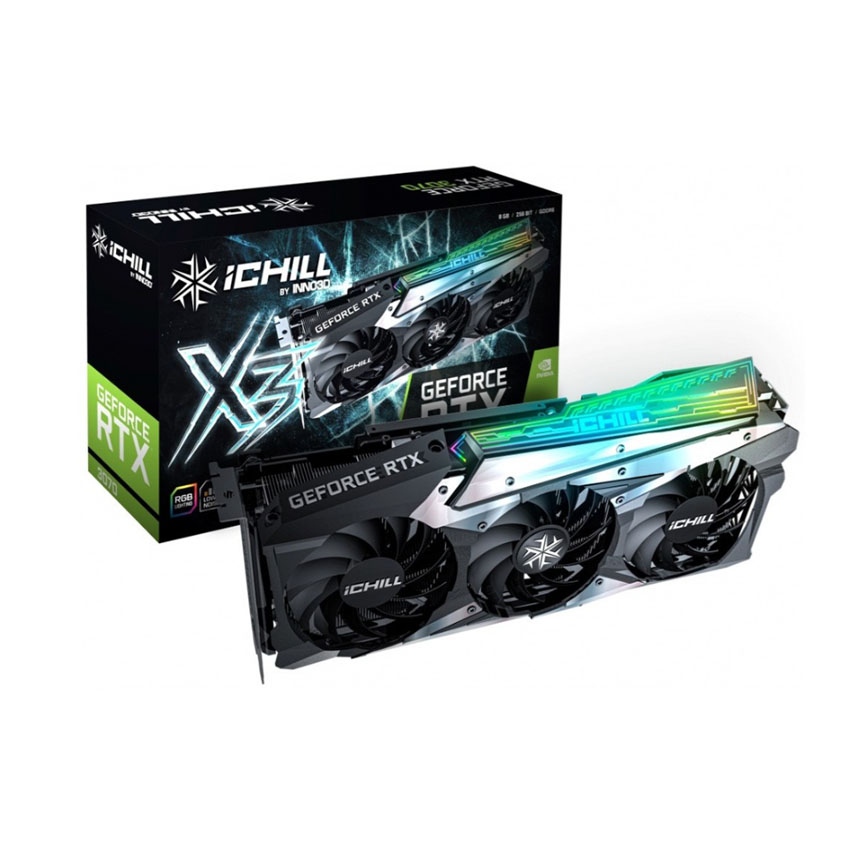 Card màn hình INNO3D RTX 3060 Ti 8GB iCHILL X3