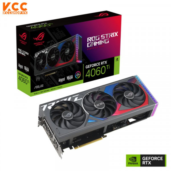VGA ASUS ROG Strix GeForce RTX 4060 Ti Advanced Edition 16GB GDDR6