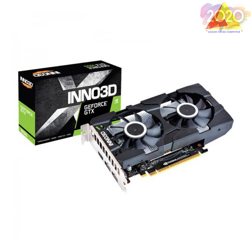 Card màn hình INNO3D GeForce GTX 1650 TWIN X2 OC (4GB GDDR6, 128-bit, HDMI+DP)
