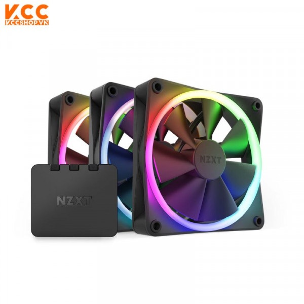 Fan Case NZXT F120 RGB Triple Pack - Black (RF-R12TF-B1)