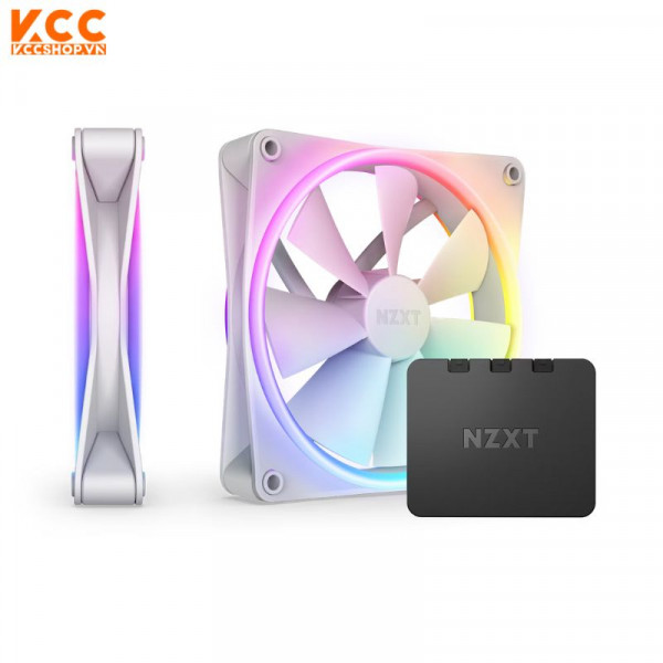 Fan Case NZXT F140 RGB DUO Twin Pack - White (RF-D14DF-W1)
