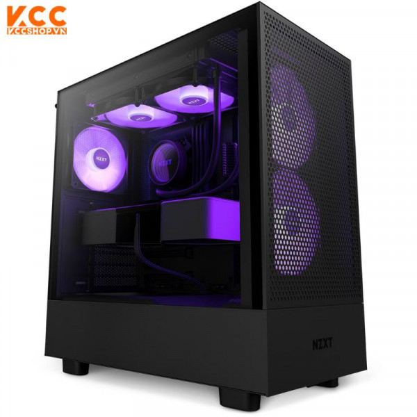 Vỏ case NZXT H5 Flow RGB Black (CC-H51FB-R1)