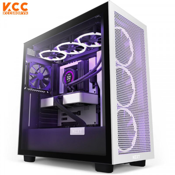 Vỏ case NZXT H7 Flow White/Black (CM-H71FG-01)